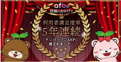 afb Voted No.1 for User Satisfaction for 5 Consecutive Years